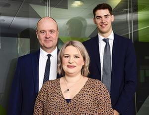 L-R: Jon, Natalie, Alistair