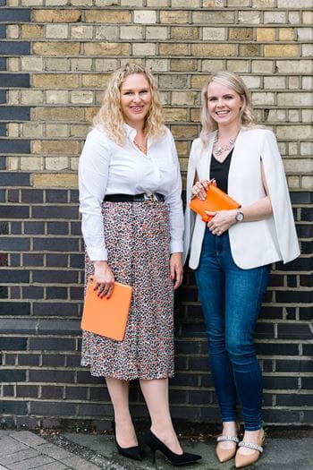 Hannah HallTurner and Rachel Maguire The Job Share Pair
