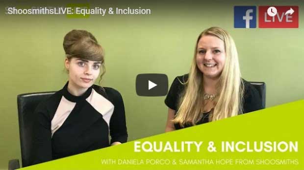 Shoosmiths Live: Equality & Inclusion